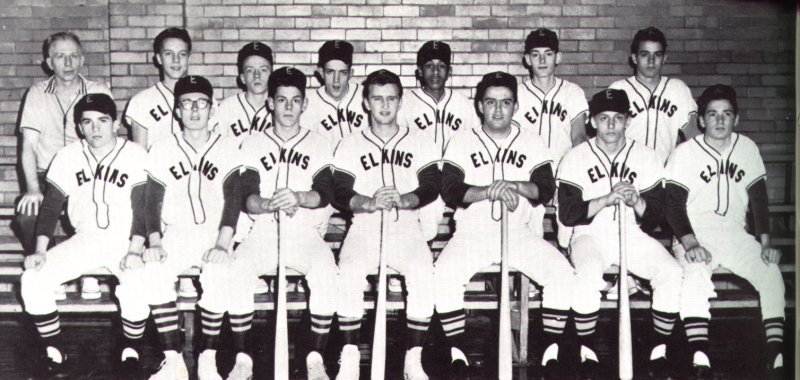 1961 Elkins High Baseball Team