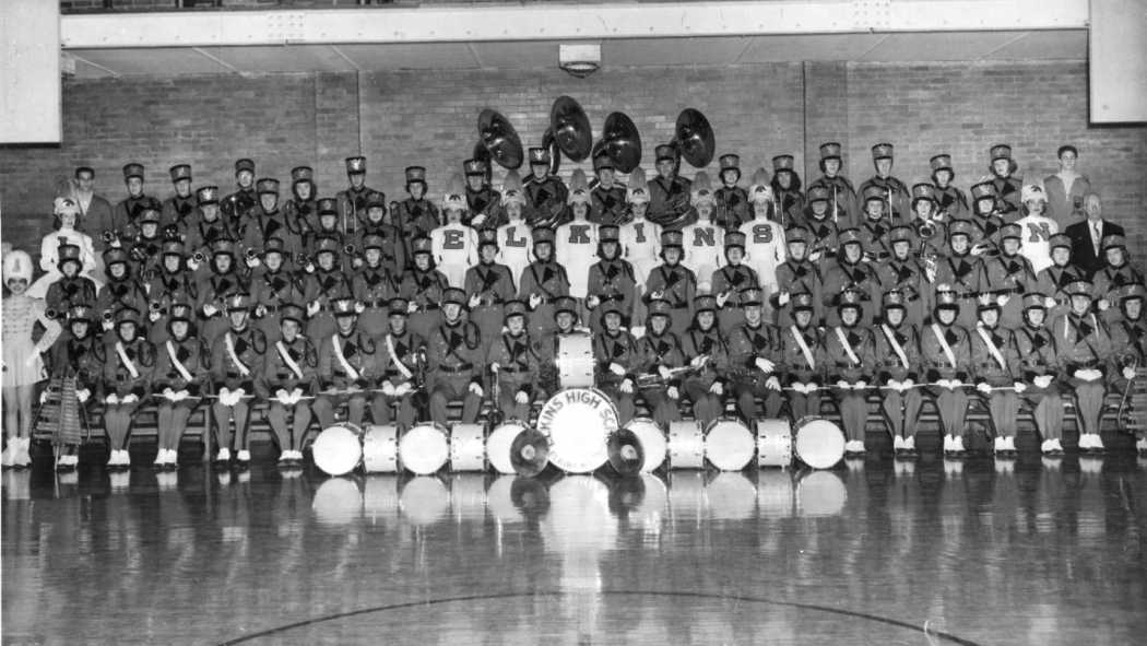 1955-56 Elkins High School Band